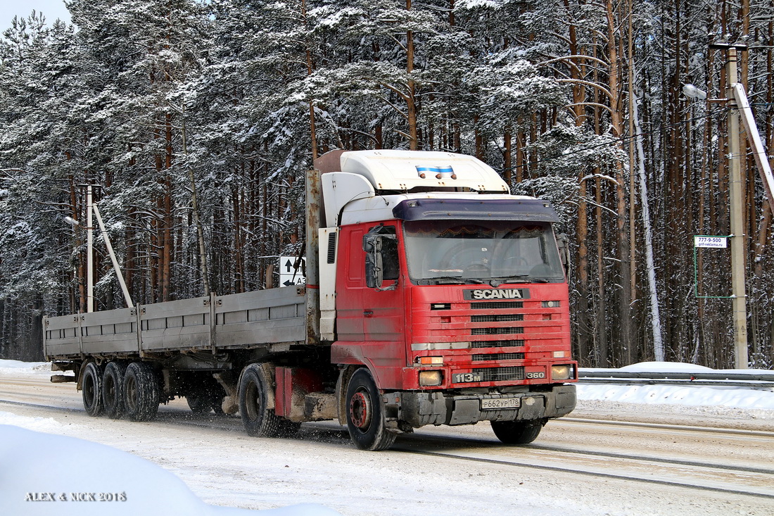 Санкт-Петербург, № Р 662 УР 178 — Scania (III) R113M