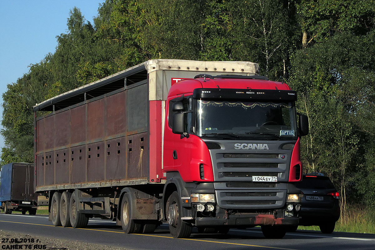 Тульская область, № Т 044 ЕУ 71 — Scania ('2004) R380