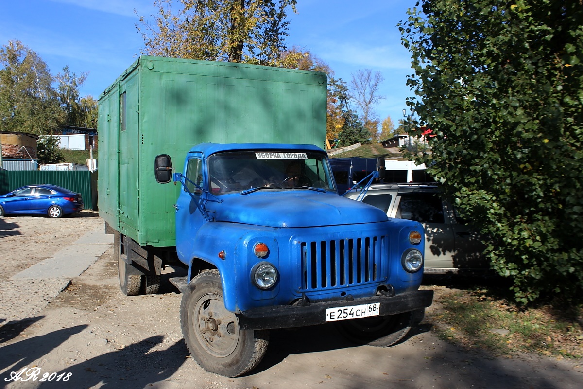Тамбовская область, № Е 254 СН 68 — ГАЗ-53-12