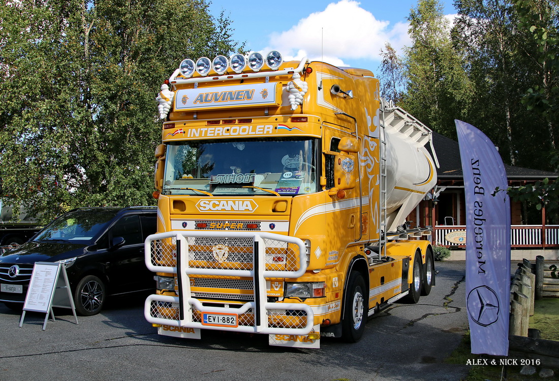 Финляндия, № EVI-882 — Scania ('1996) R164G