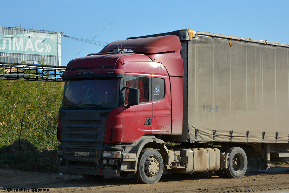 Кемеровская область, № Н 440 АО 142 — Scania ('2004) R420