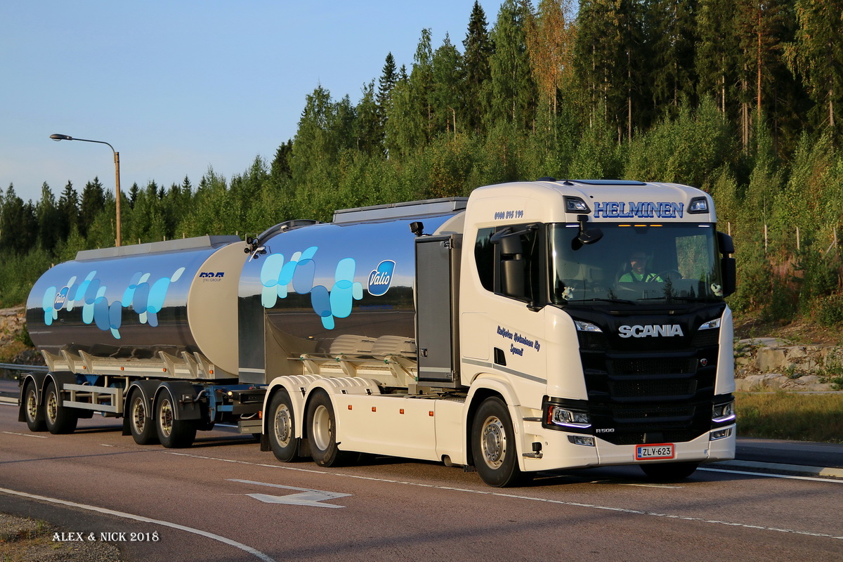 Финляндия, № ZLV-623 — Scania ('2016) R500