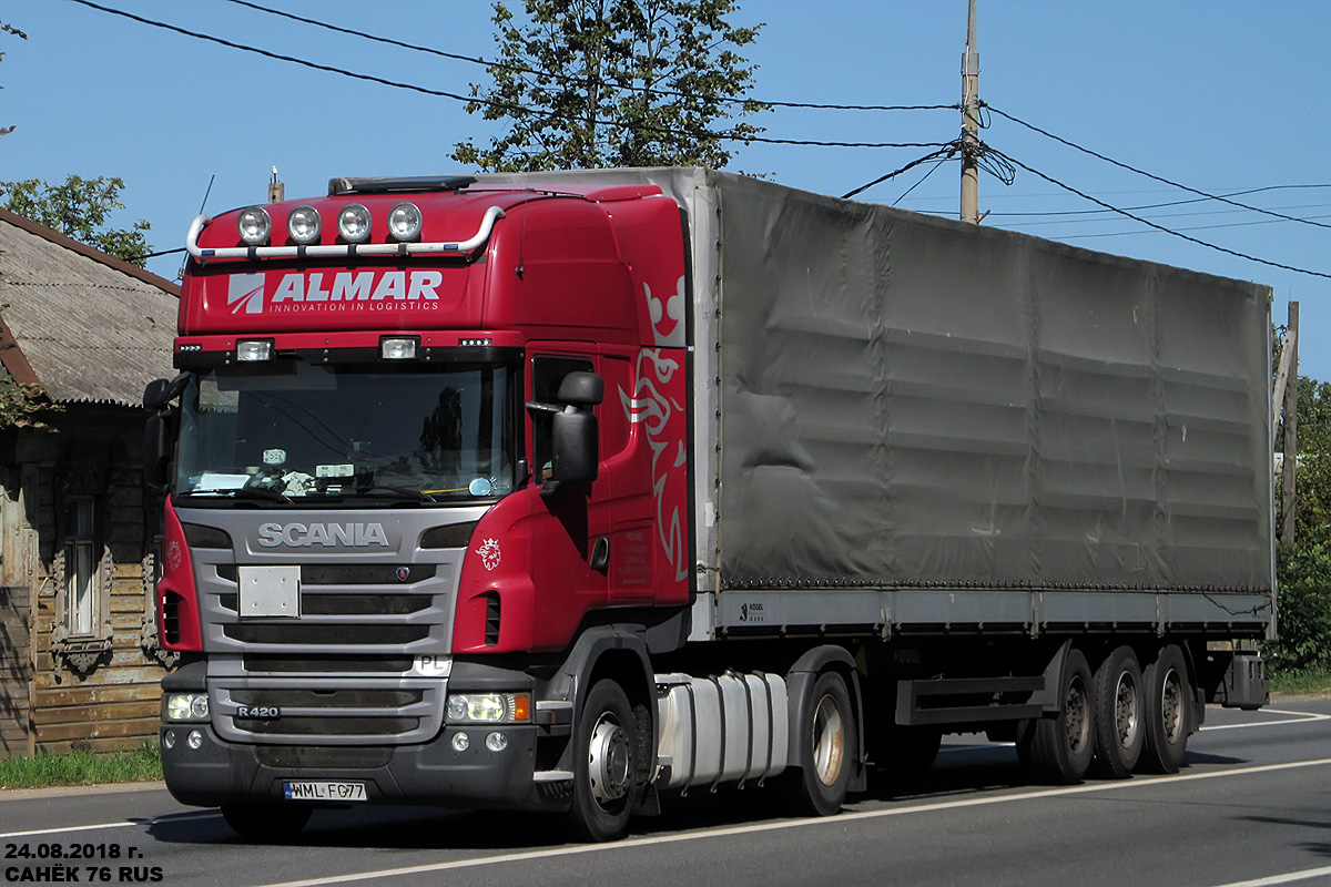 Польша, № WML FG77 — Scania ('2009) R420