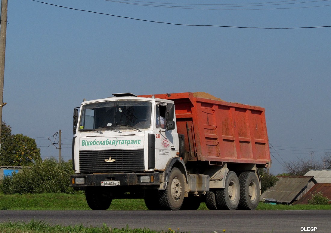 Витебская область, № 226 — МАЗ-5516 (общая модель)