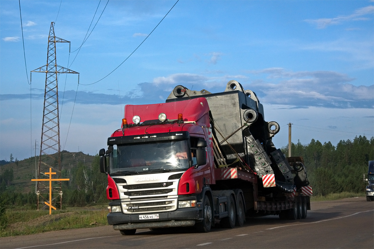 Забайкальский край, № К 456 ХЕ 75 — Scania ('2011) P400
