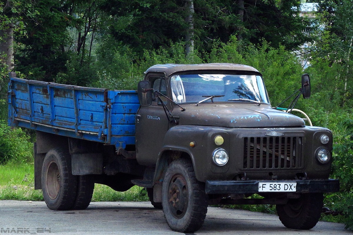 Восточно-Казахстанская область, № F 583 DX — ГАЗ-53-02