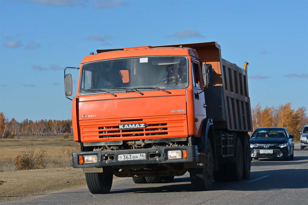 Саха (Якутия), № Т 363 ВН 14 — КамАЗ-65115 (общая модель)