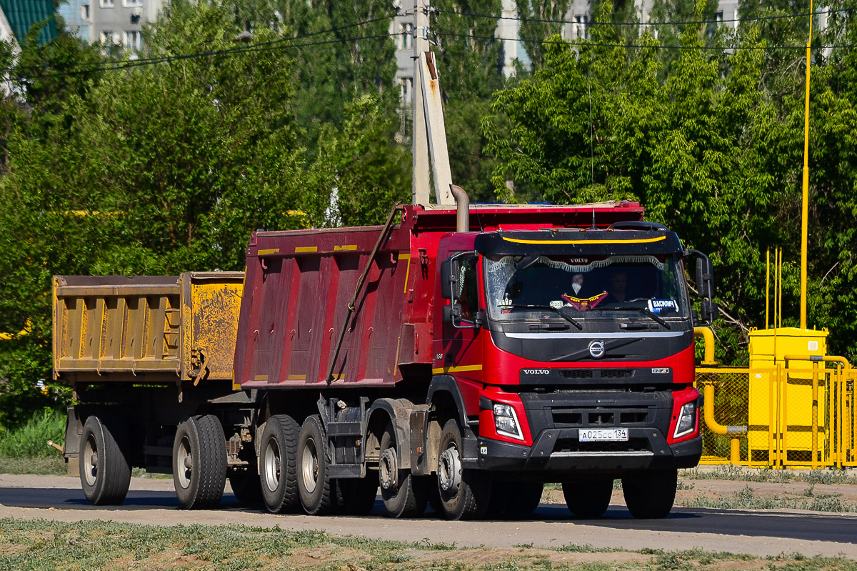 Волгоградская область, № А 025 СС 134 — Volvo ('2013) FMX.460 [X9P]
