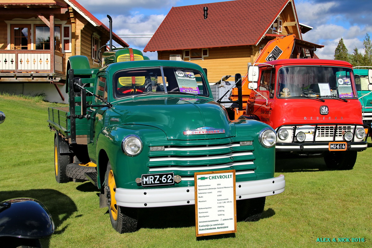 Финляндия, № MRZ-62 — Chevrolet (общая модель)