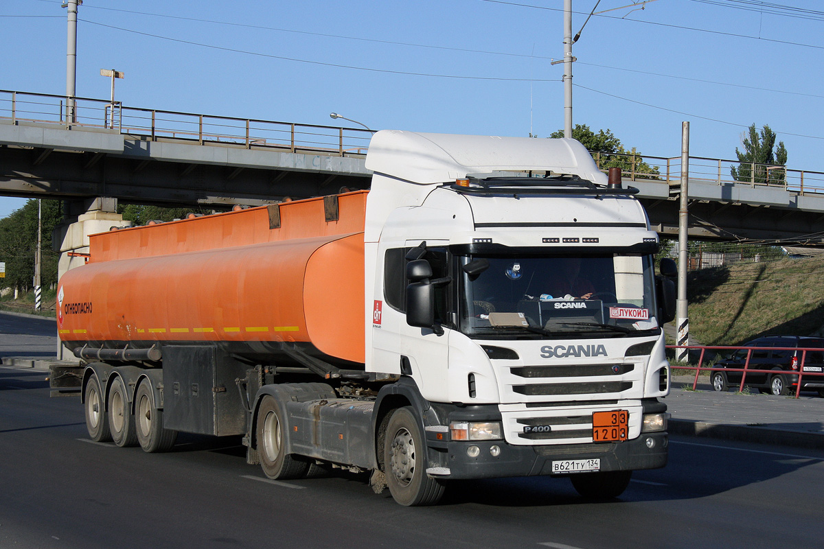 Волгоградская область, № В 621 ТУ 134 — Scania ('2011) P400