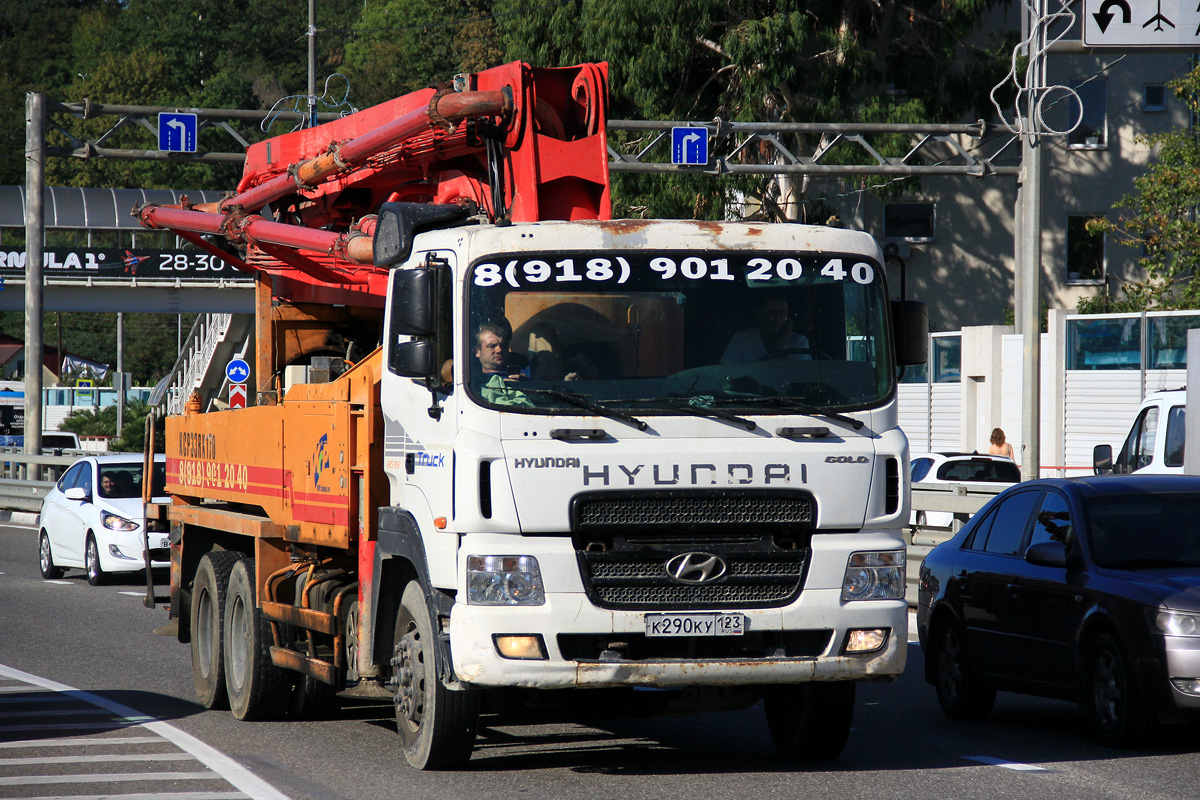 Краснодарский край, № К 290 КУ 123 — Hyundai Power Truck (общая модель)