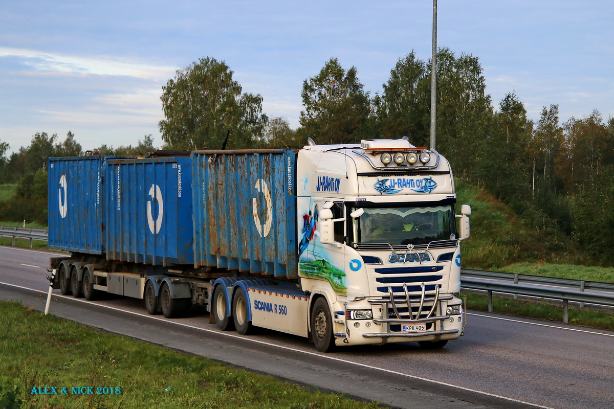 Финляндия, № KPK-405 — Scania ('2013) R560
