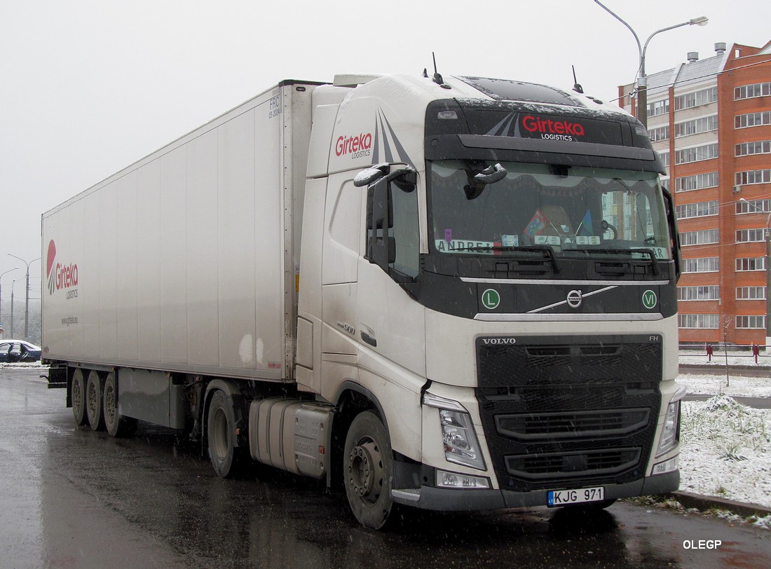 Литва, № KJG 971 — Volvo ('2012) FH.500