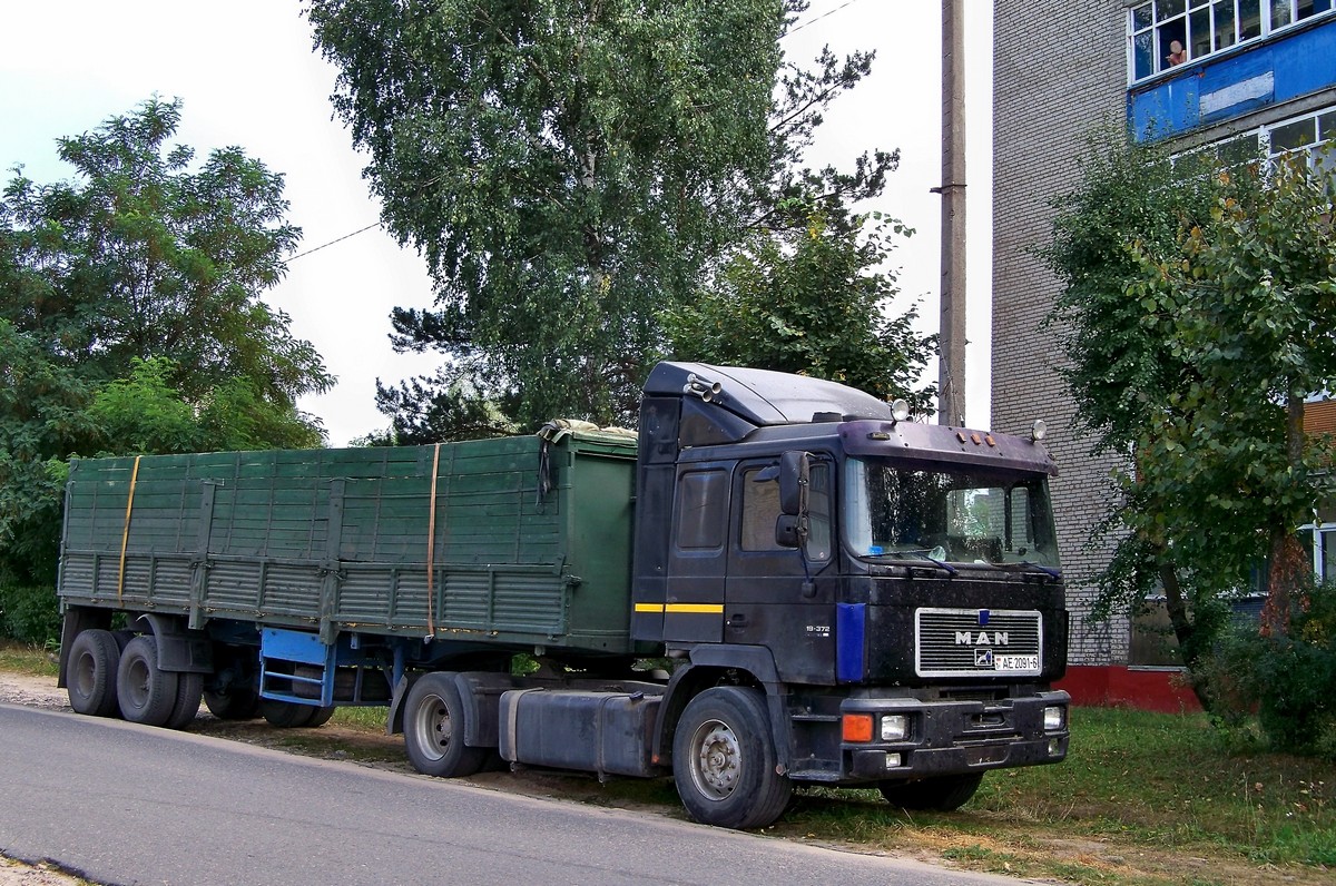 Могилёвская область, № АЕ 2091-6 — MAN F90 (общая модель)