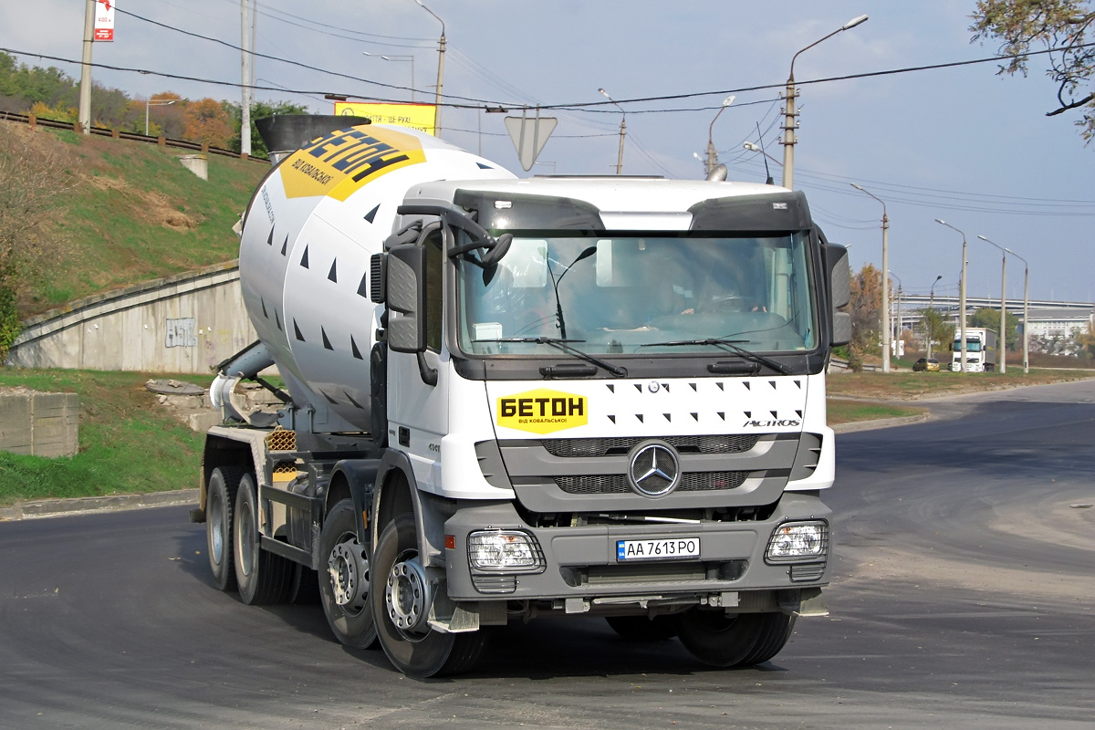 Киев, № АА 7613 РО — Mercedes-Benz Actros ('2009) 4141