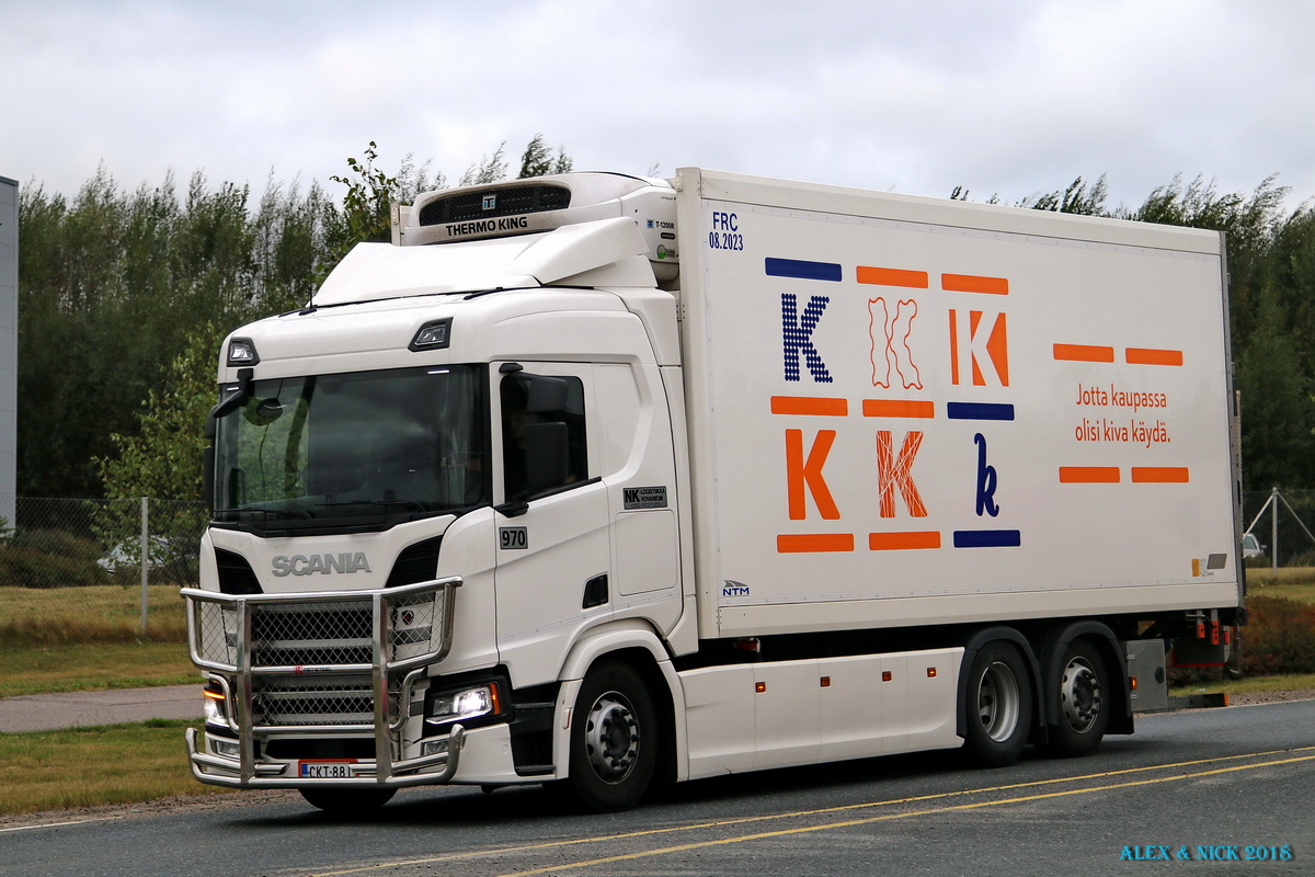 Финляндия, № CKT-881 — Scania ('2016) R450