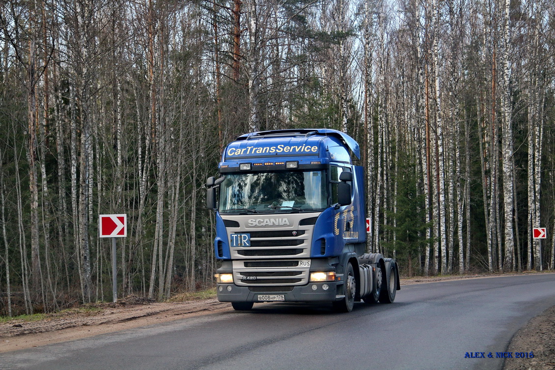 Санкт-Петербург, № В 008 НР 178 — Scania ('2009) R420