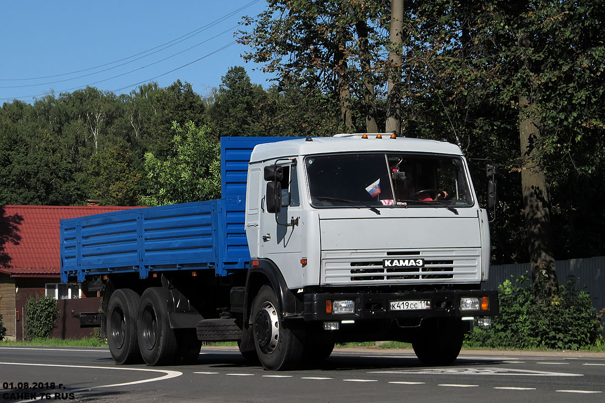 Татарстан, № К 419 СС 116 — КамАЗ-53215 (общая модель)