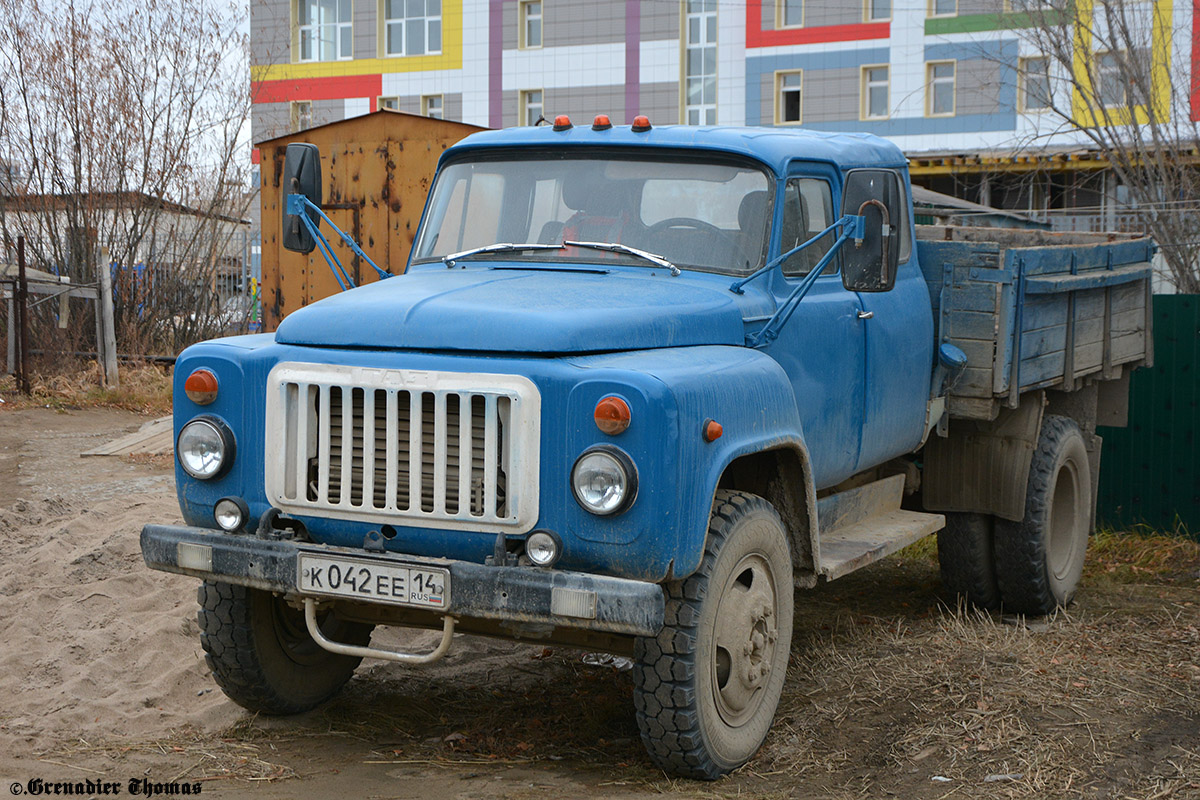 Саха (Якутия), № К 042 ЕЕ 14 — ГАЗ-53-12
