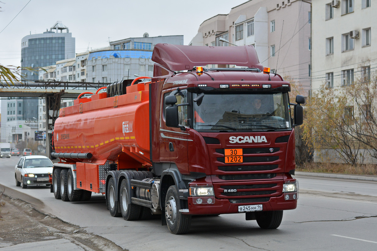 Саха (Якутия), № В 245 НН 14 — Scania ('2013) R480