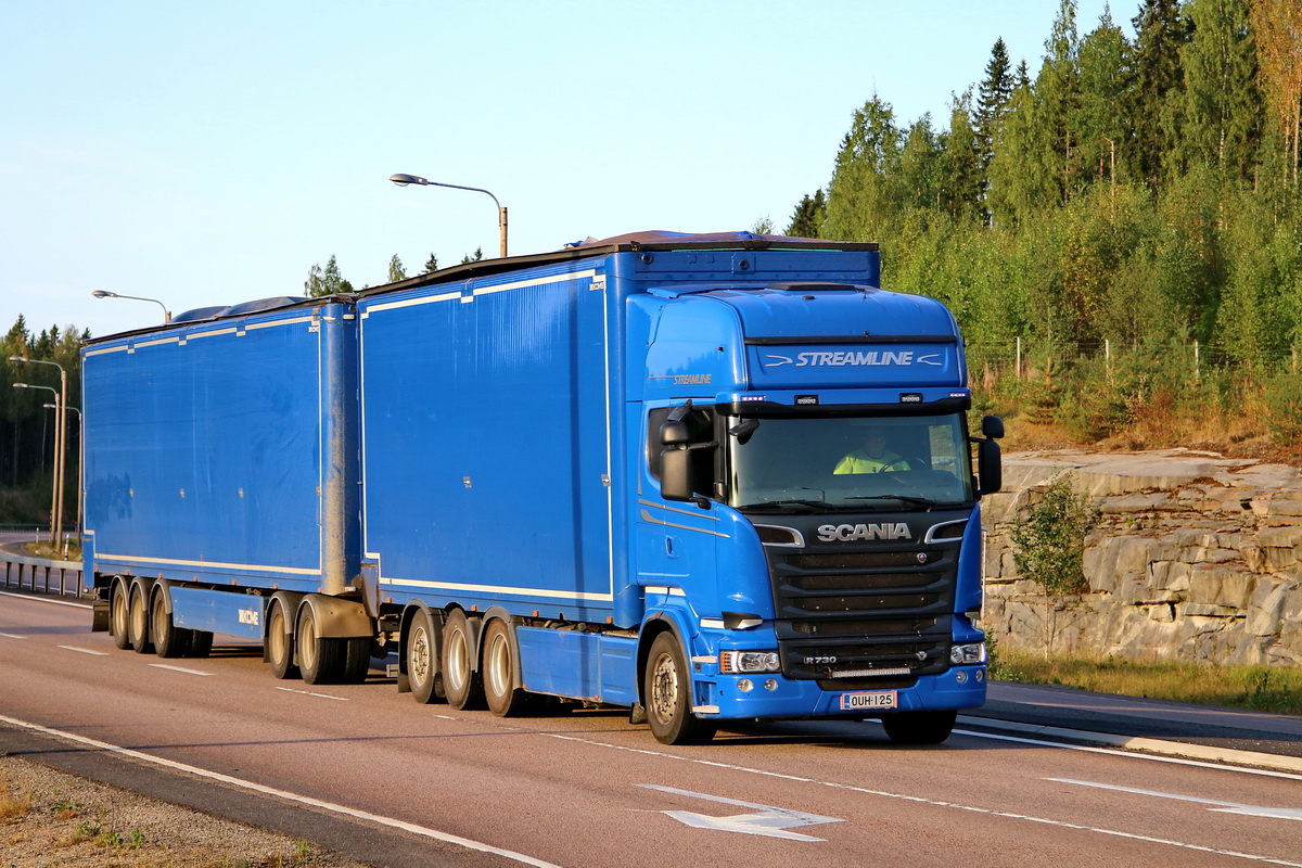 Финляндия, № OUH-125 — Scania ('2013) R730