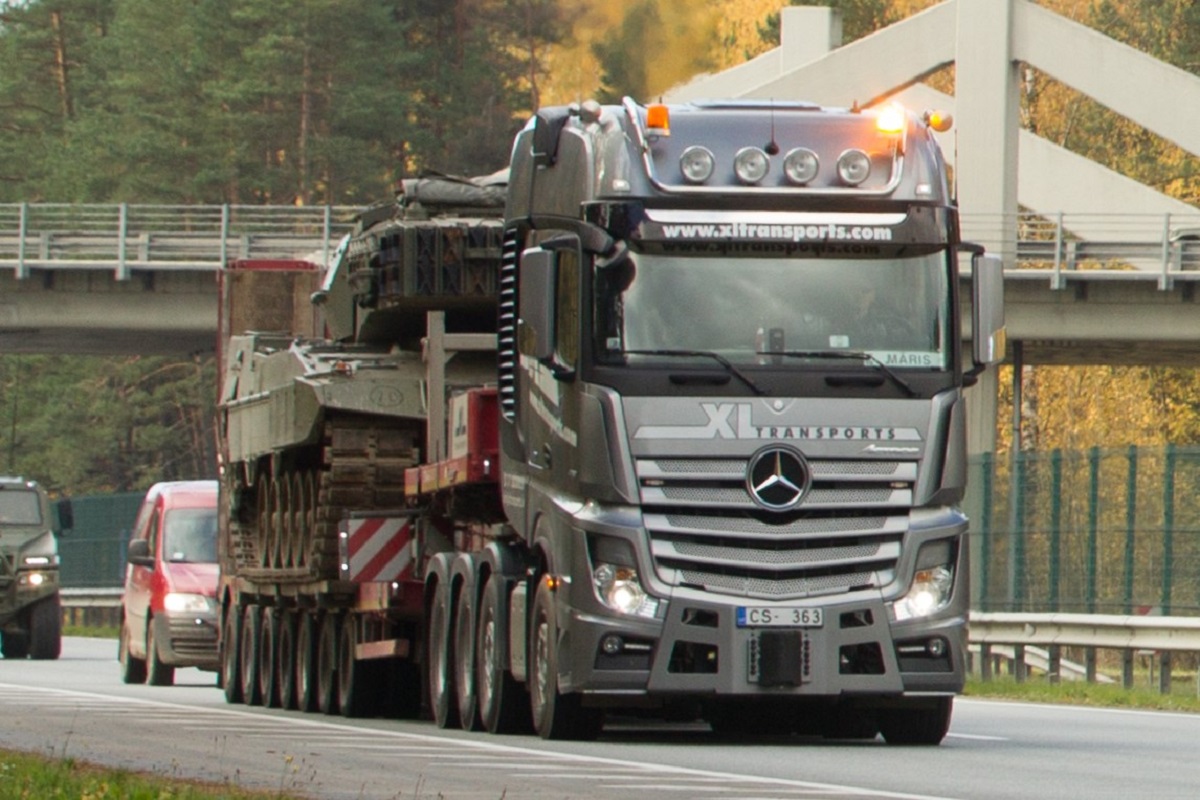 Латвия, № CS-363 — Mercedes-Benz Actros ('2011)