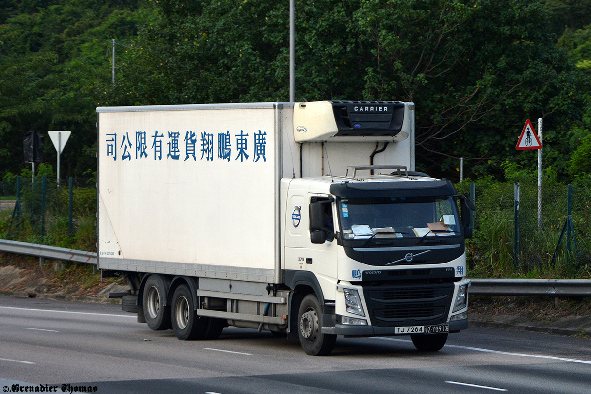 Китай, № TJ 7264 — Volvo ('2013) FM.370