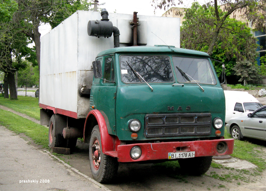 Полтавская область, № ВІ 1178 АІ — МАЗ-500 (общая модель)