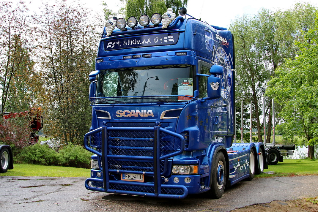 Финляндия, № EML-411 — Scania ('2009) R500