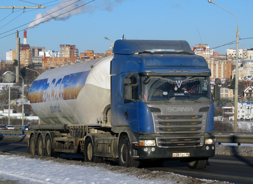 Калужская область, № О 281 ЕС 40 — Scania ('2013) G440