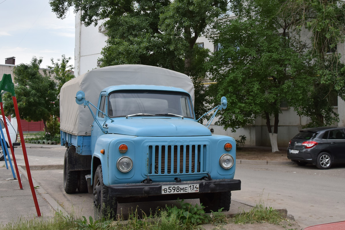 Волгоградская область, № В 598 МЕ 134 — ГАЗ-52-05