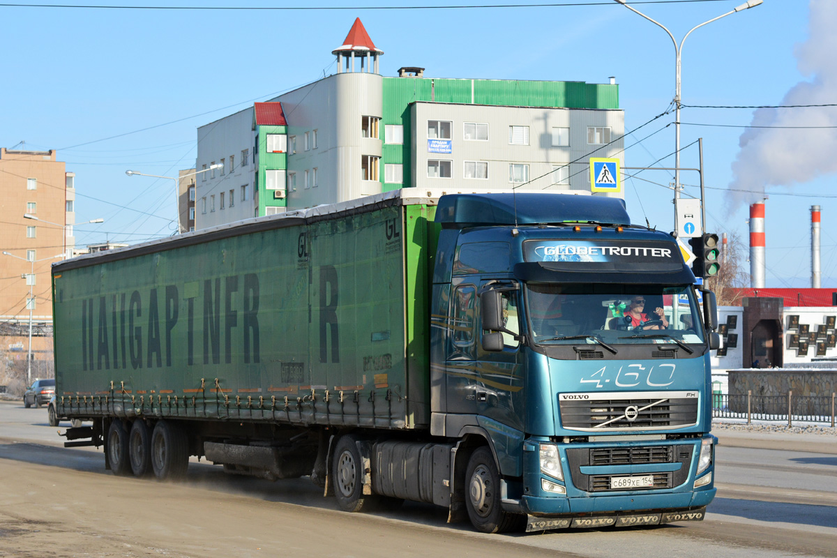 Новосибирская область, № С 689 ХЕ 154 — Volvo ('2008) FH.460; Volvo ('2008) FH.460 "Чемпион Эпохи" (Саха (Якутия))