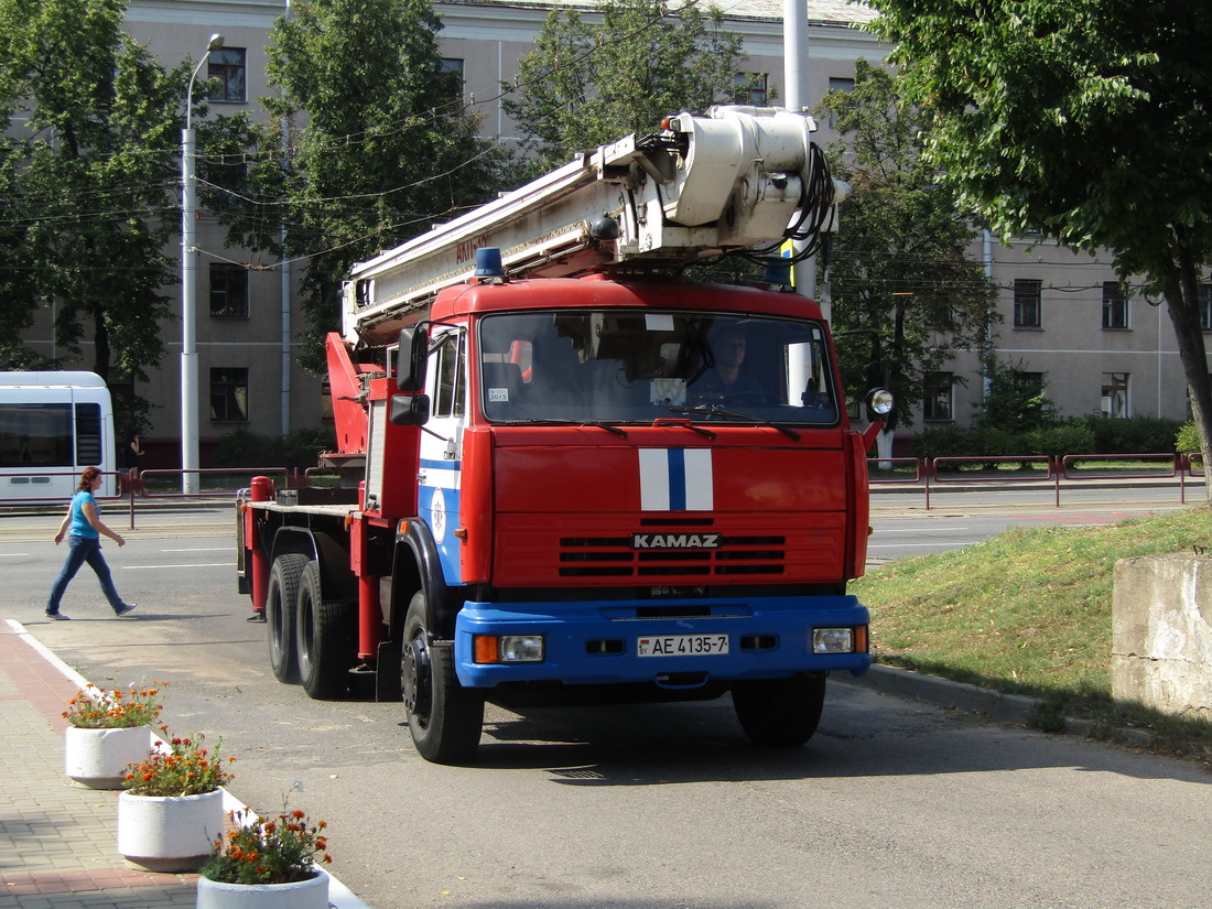 Минск, № АЕ 4135-7 — КамАЗ-53215 (общая модель)