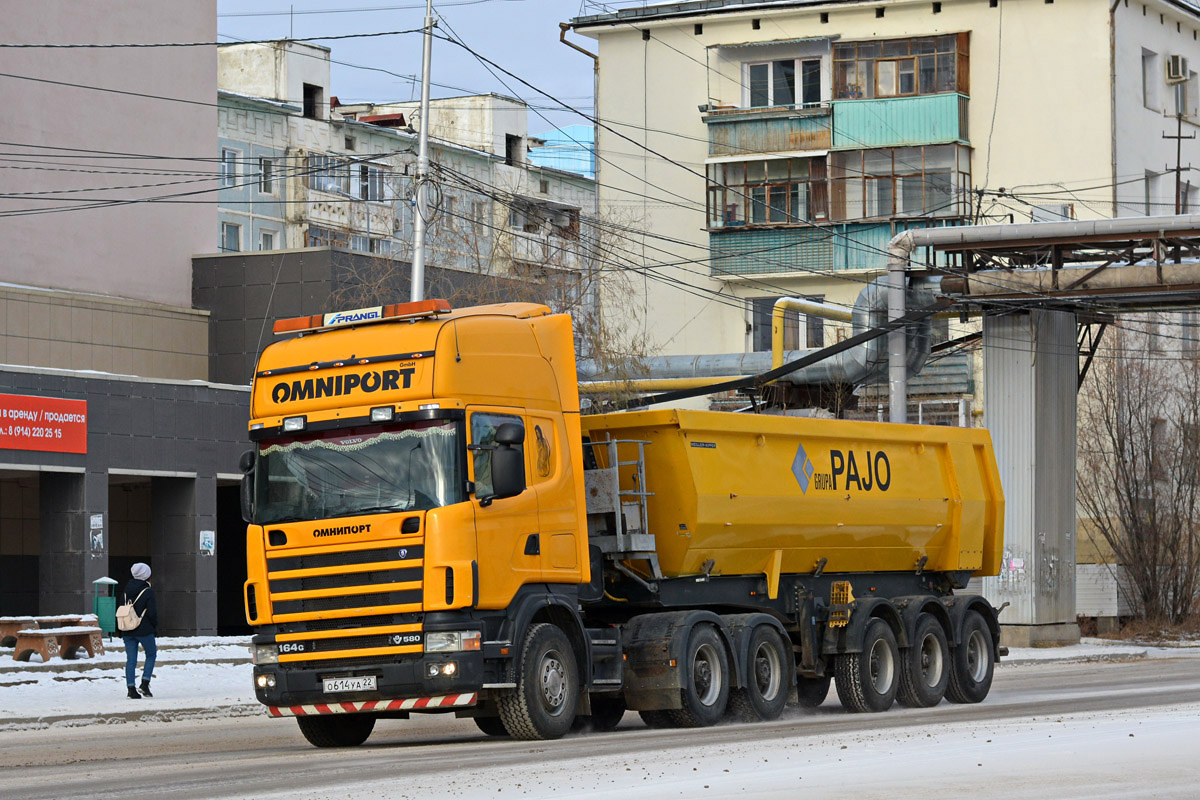 Саха (Якутия), № О 614 УА 22 — Scania ('1996) R164G