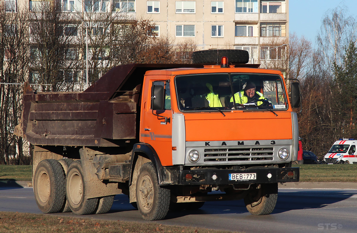 Литва, № BEB 773 — КамАЗ-55111 (общая модель)