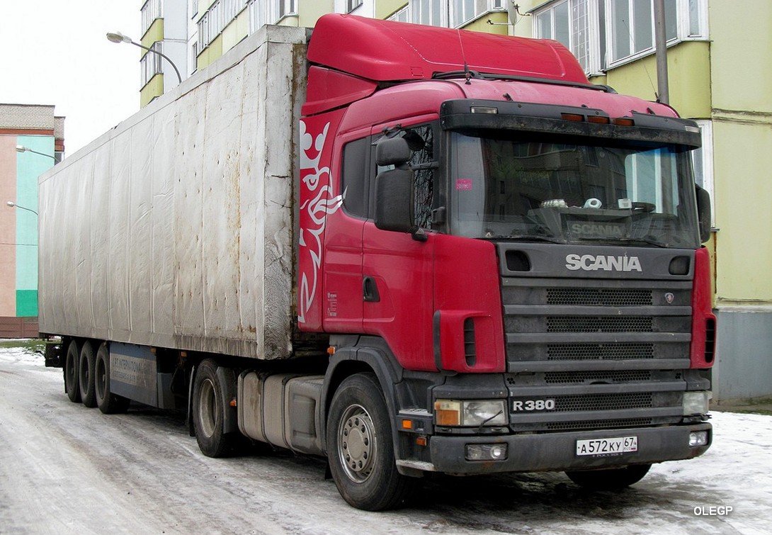 Смоленская область, № А 572 КУ 67 — Scania ('2004) R380