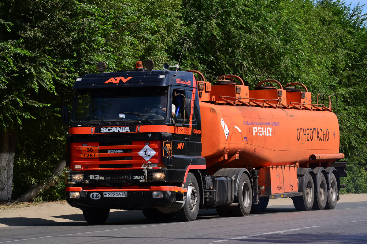 Волгоградская область, № М 222 ОО 34 — Scania (III) R113M