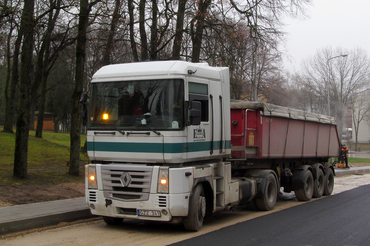 Литва, № GZZ 341 — Renault Magnum ('2001)