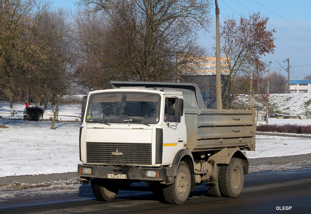 Витебская область, № АА 0411-2 — МАЗ-5551 (общая модель)