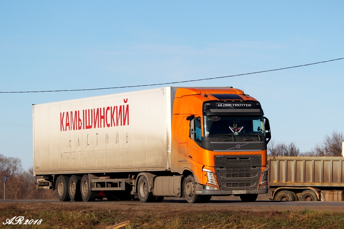 Волгоградская область, № В 378 ОК 134 — Volvo ('2012) FH.420