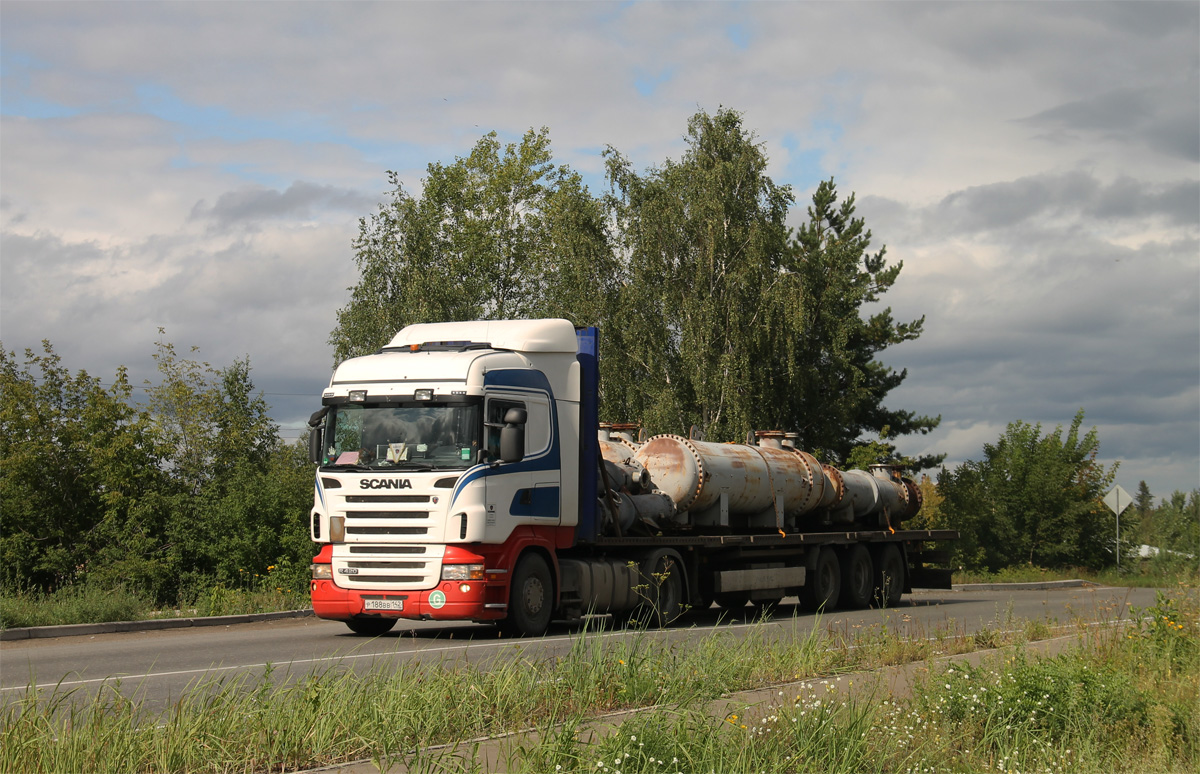 Кемеровская область, № Р 188 ВВ 142 — Scania ('2009) R420