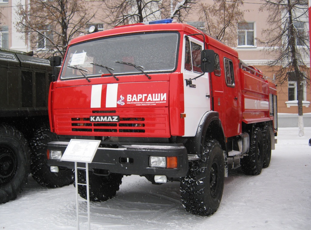 Курганская область — Новые автомобили АО «Варгашинский завод противопожарного и специального оборудования»