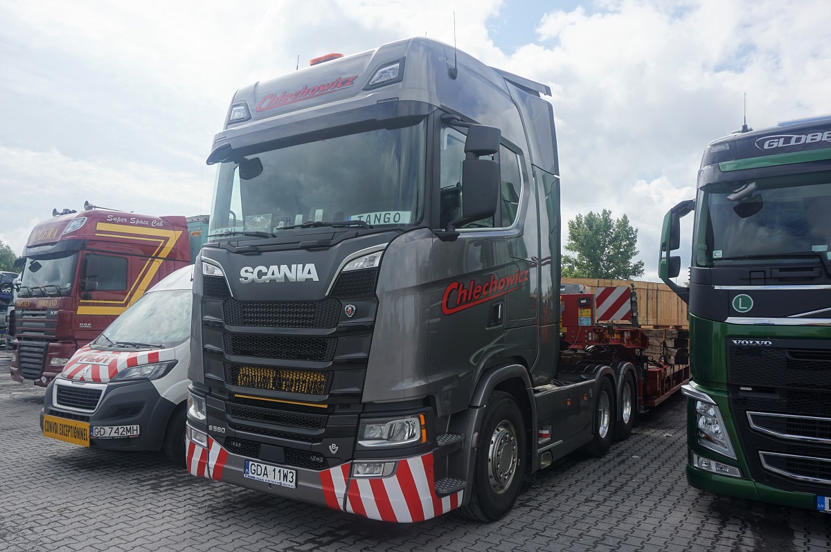 Польша, № GDA 11W3 — Scania ('2016) S580