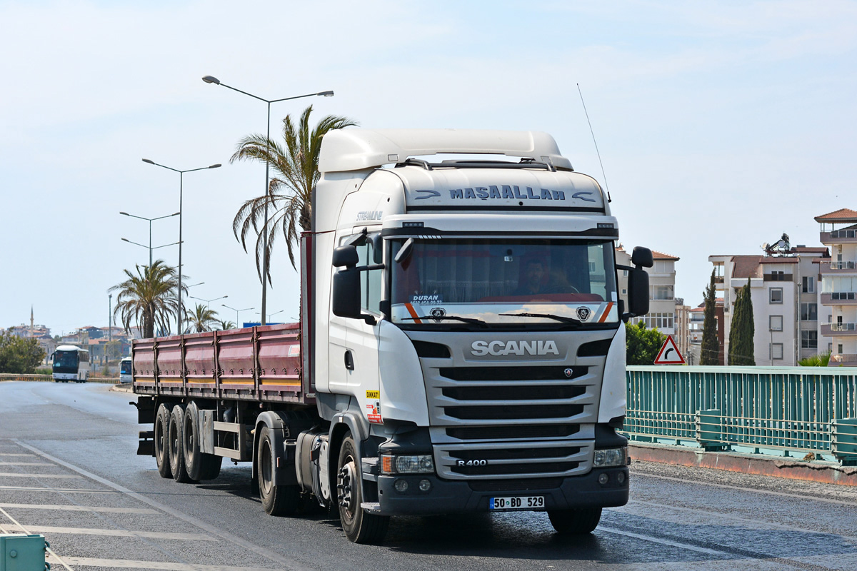 Турция, № 50 BD 529 — Scania ('2013) R400