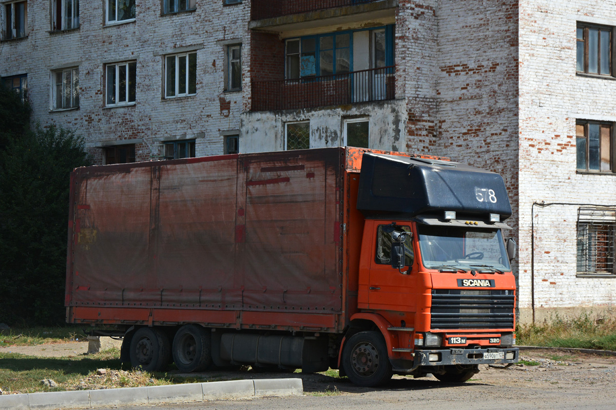 Краснодарский край, № А 590 ВТ 123 — Scania (II) R113M