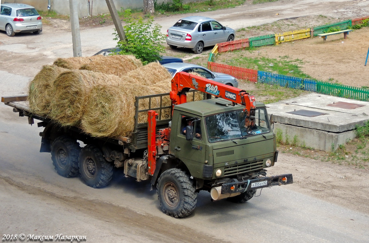 Рязанская область, № А 355 ЕУ 62 — КамАЗ-43101