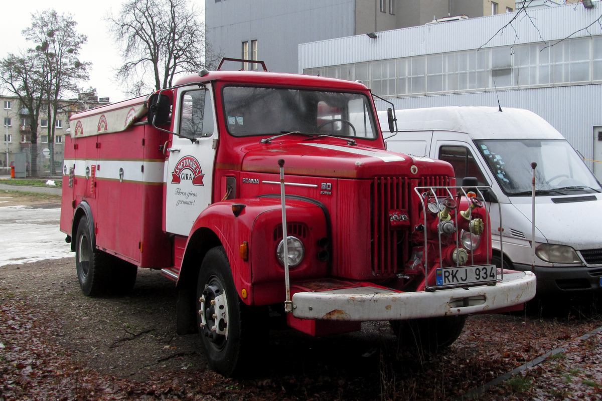 Литва, № RKJ 934 — Scania-Vabis (общая модель)