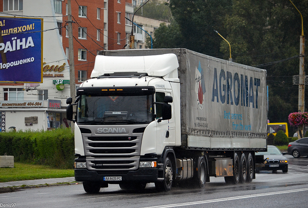 Киев, № АА 8435 РС — Scania ('2013) G400