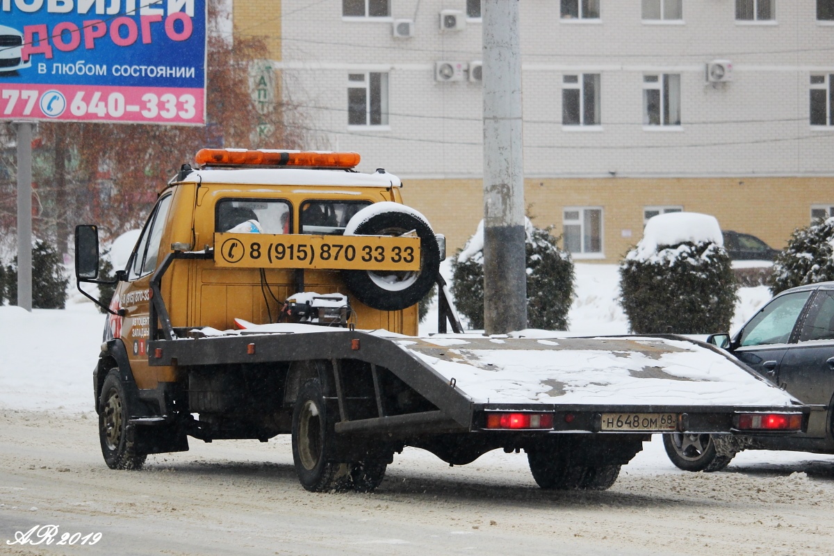 Тамбовская область, № Н 648 ОМ 68 — ГАЗ-33104 