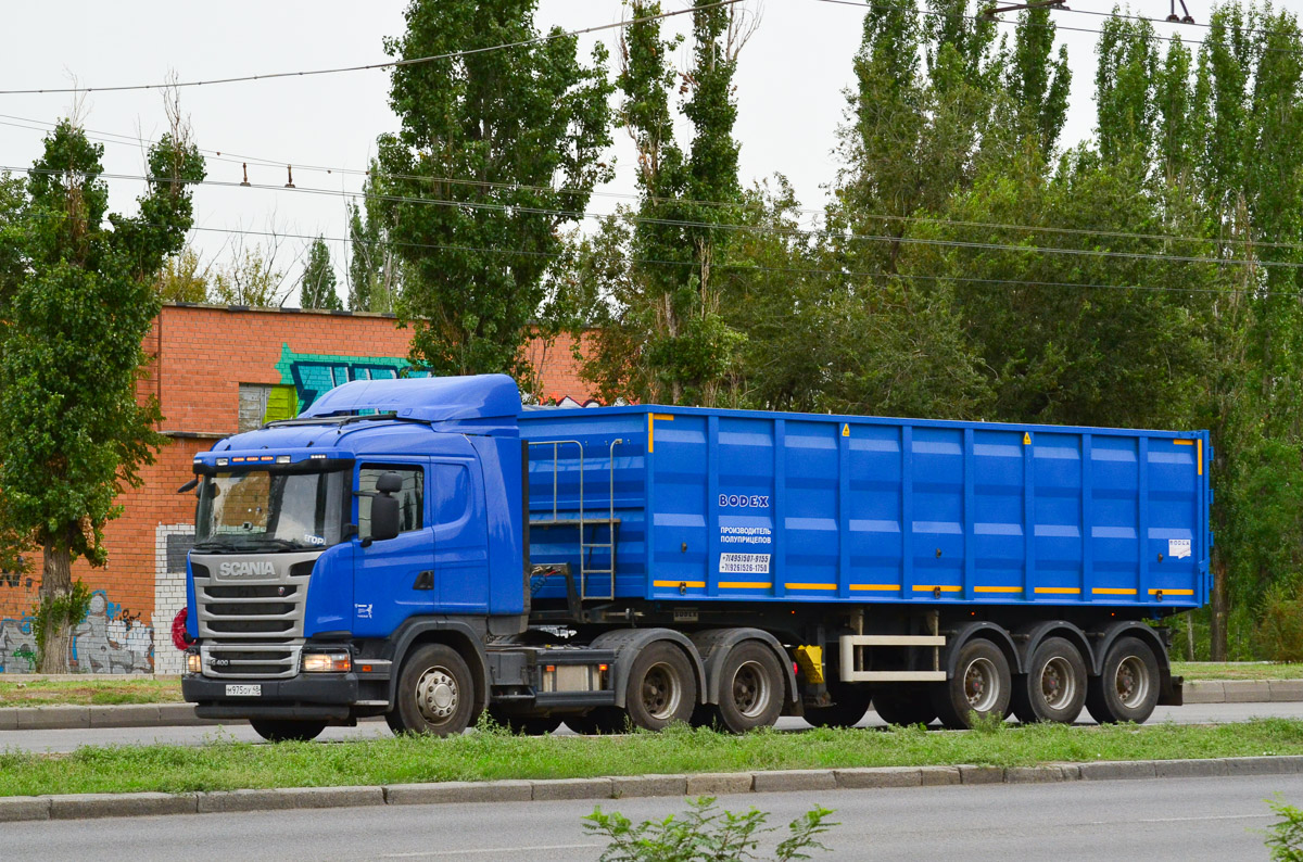 Липецкая область, № М 975 ОУ 48 — Scania ('2013) G400